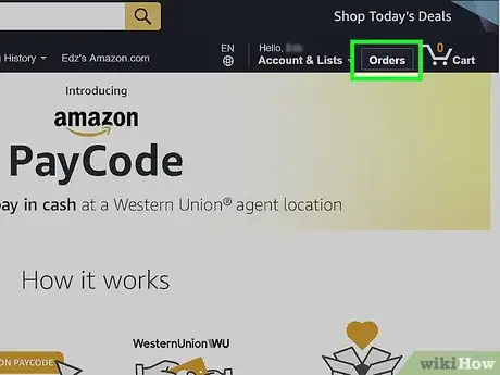 Image titled Cancel an Order on Amazon Step 2