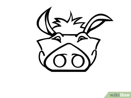 Image titled Draw Pumbaa from the Lion King Step 7