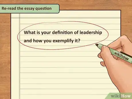 Image titled Write a Scholarship Essay on Leadership Step 1