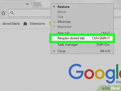 Image titled Restore Last Session on Chrome on PC or Mac Step 14