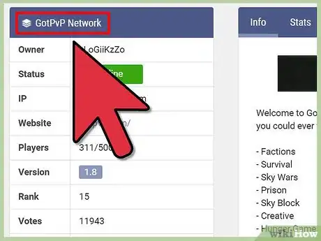 Image titled Pick Good Minecraft Servers Step 9