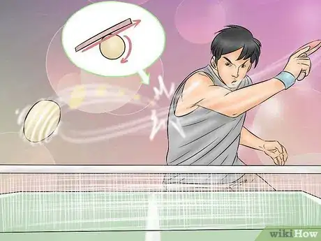 Image titled Serve a Ping Pong Ball With a Topspin Step 2