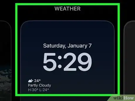 Image titled Get the Weather on Your iPhone's Lock Screen Step 18