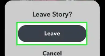 Remove Yourself from a Private Snapchat Story