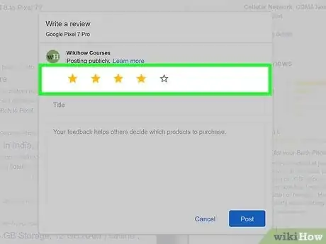 Image titled Write a Review on Google Step 10