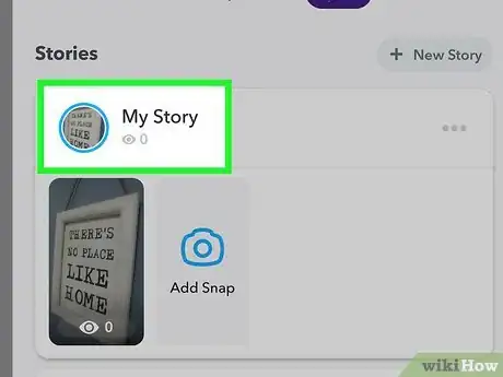 Image titled Delete a Snap on Snapchat Step 7
