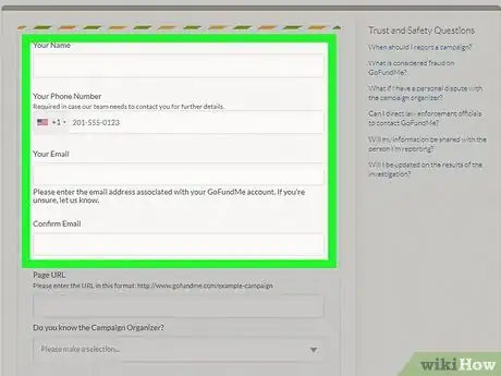 Image titled Report GoFundMe Fraud Step 4
