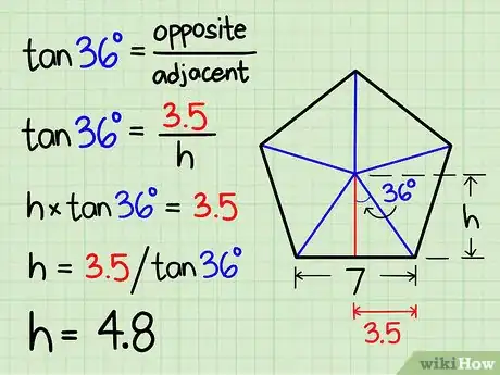 Image titled Find the Area of a Regular Pentagon Step 9