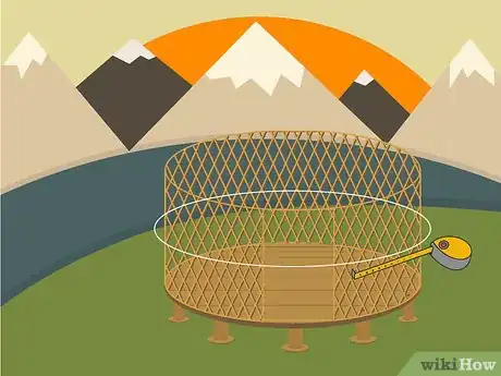 Image titled Build a Yurt Step 13