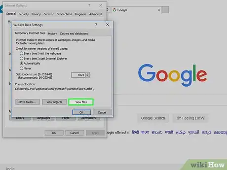 Image titled Locate Temporary Internet Files Step 37