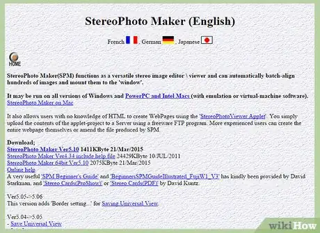 Image titled Make 3D Images Using StereoPhoto Maker Step 4