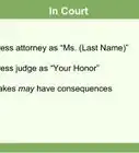 Address a Female Attorney