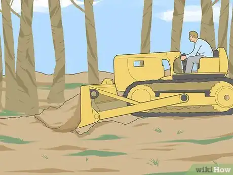 Image titled Clear Land with a Bulldozer Step 4