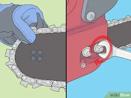 Image titled Adjust Chainsaw Tension Step 15