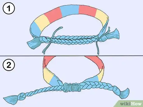 Image titled Tie Friendship Bracelets Step 8