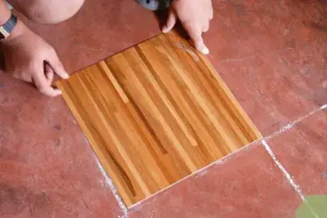 Image titled Cut Peel‐and‐Stick Vinyl Tile Step 10