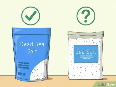 Image titled Get Rid of Pimples Naturally (Sea Salt Method) Step 1