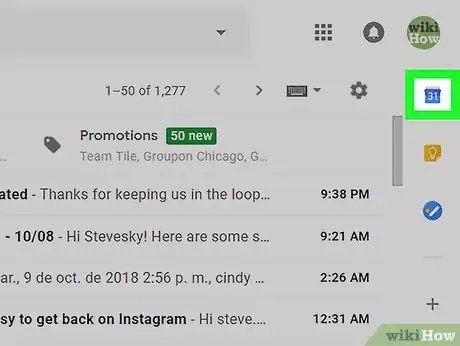 Image titled View Your Calendar in Gmail Step 2