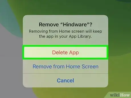 Image titled Delete an App on iPhone 11 Step 4