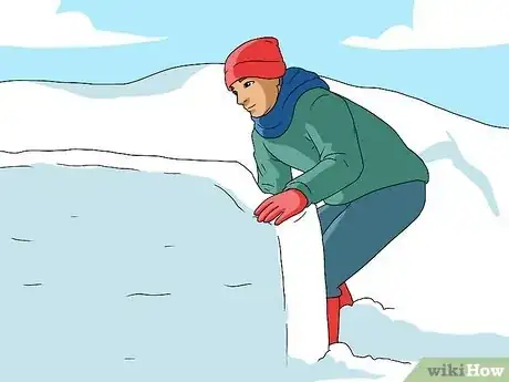 Image titled Build a Snow Fort Step 6