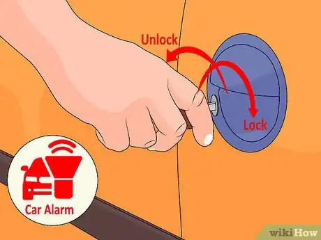 Image titled Shut Off a Car Alarm That Won't Quit Step 1