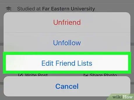 Image titled Edit Close Friends on Facebook on iPhone or iPad Step 15