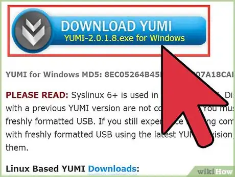 Image titled Create a Multi Boot USB Drive with Yumi Step 1