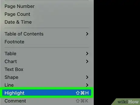 Image titled Highlight in Pages Step 3