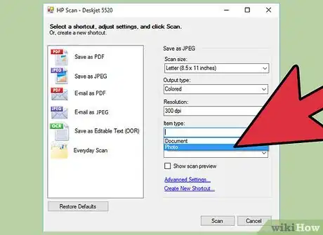 Image titled Scan a Document Wirelessly to Your Computer with an HP Deskjet 5525 Step 8Bullet4