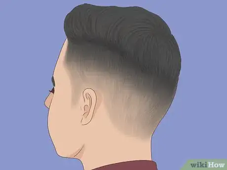 Image titled Style Straight Male Hair Step 3