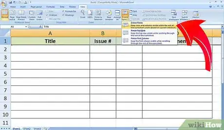 Image titled Organize Your Comic Collection with Excel Step 3