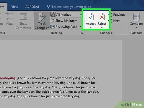 Image titled Edit a Document Using Microsoft Word's Track Changes Feature Step 9