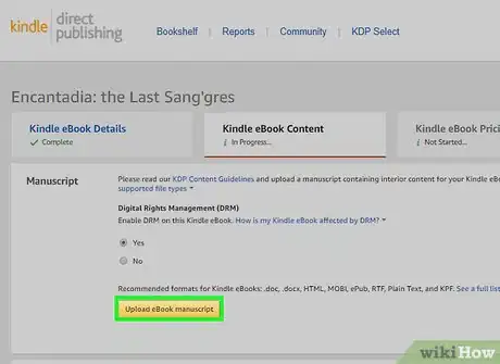 Image titled Publish a Book on Amazon Step 8