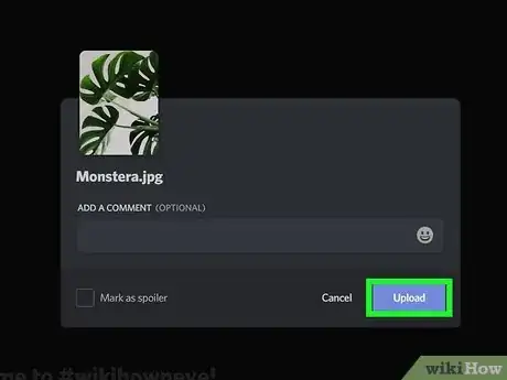 Image titled Post Images in a Discord Chat on a PC or Mac Step 8
