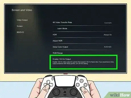 Image titled Get 120 Fps on Ps5 Step 15