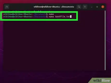 Image titled Create a File in a Directory in Linux Step 14