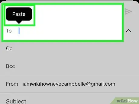 Image titled Cut and Paste in Email Step 12