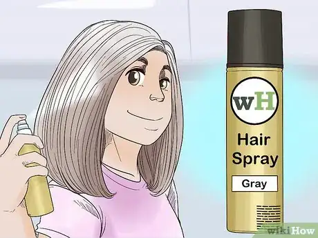 Image titled Make Your Hair Look Gray for a Costume Step 10