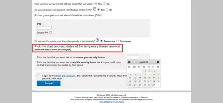 Image titled Remove Security Freeze at Experian Enter Date.png