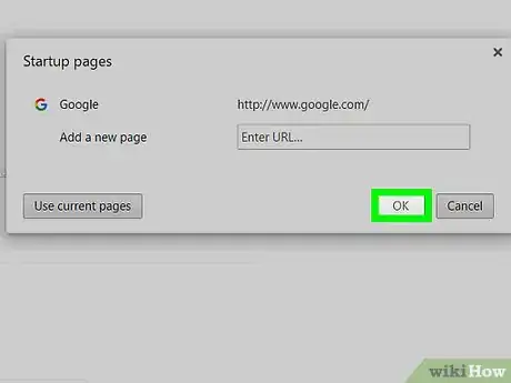 Image titled Set Homepage in Google Chrome Step 16