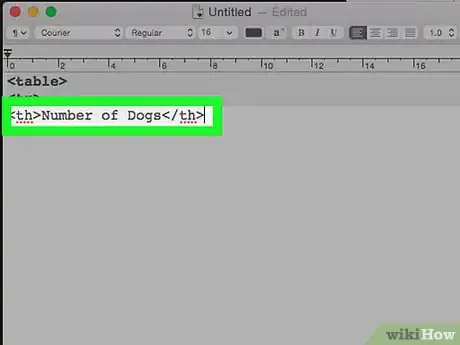 Image titled Create a Table in HTML Step 4