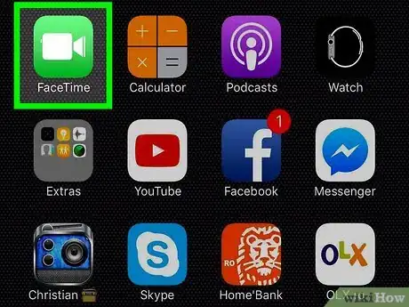 Image titled Make a FaceTime Call on an iPad Step 1