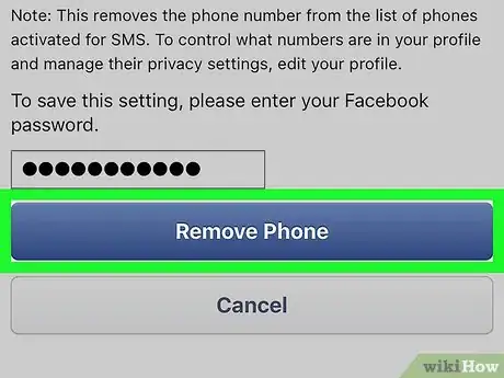 Image titled Remove Your Phone Number on Facebook Step 14