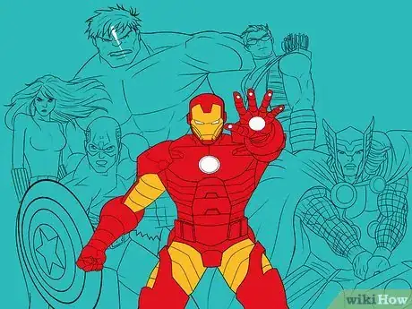 Image titled Draw the Avengers Step 14