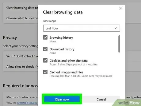 Image titled Clear Cache in MS Edge Step 7