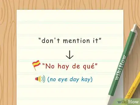 Image titled Say No Problem in Spanish Step 3