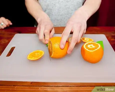 Image titled Make Vodka Infused Oranges Step 1