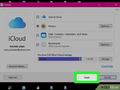 Image titled Uninstall iCloud for Windows Step 5