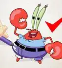 Draw Mr. Krabs from SpongeBob SquarePants