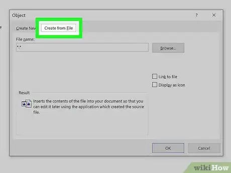 Image titled Link an Excel File to a Word Document Step 4